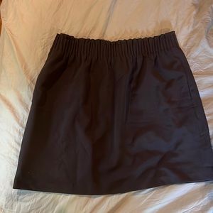 JCrew Black Pull-On Skirt